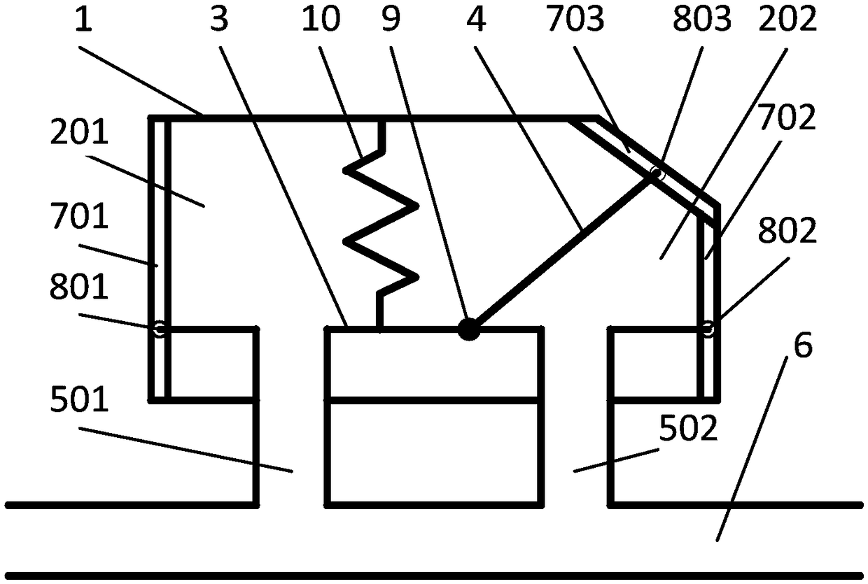 Self-adaption intake muffler