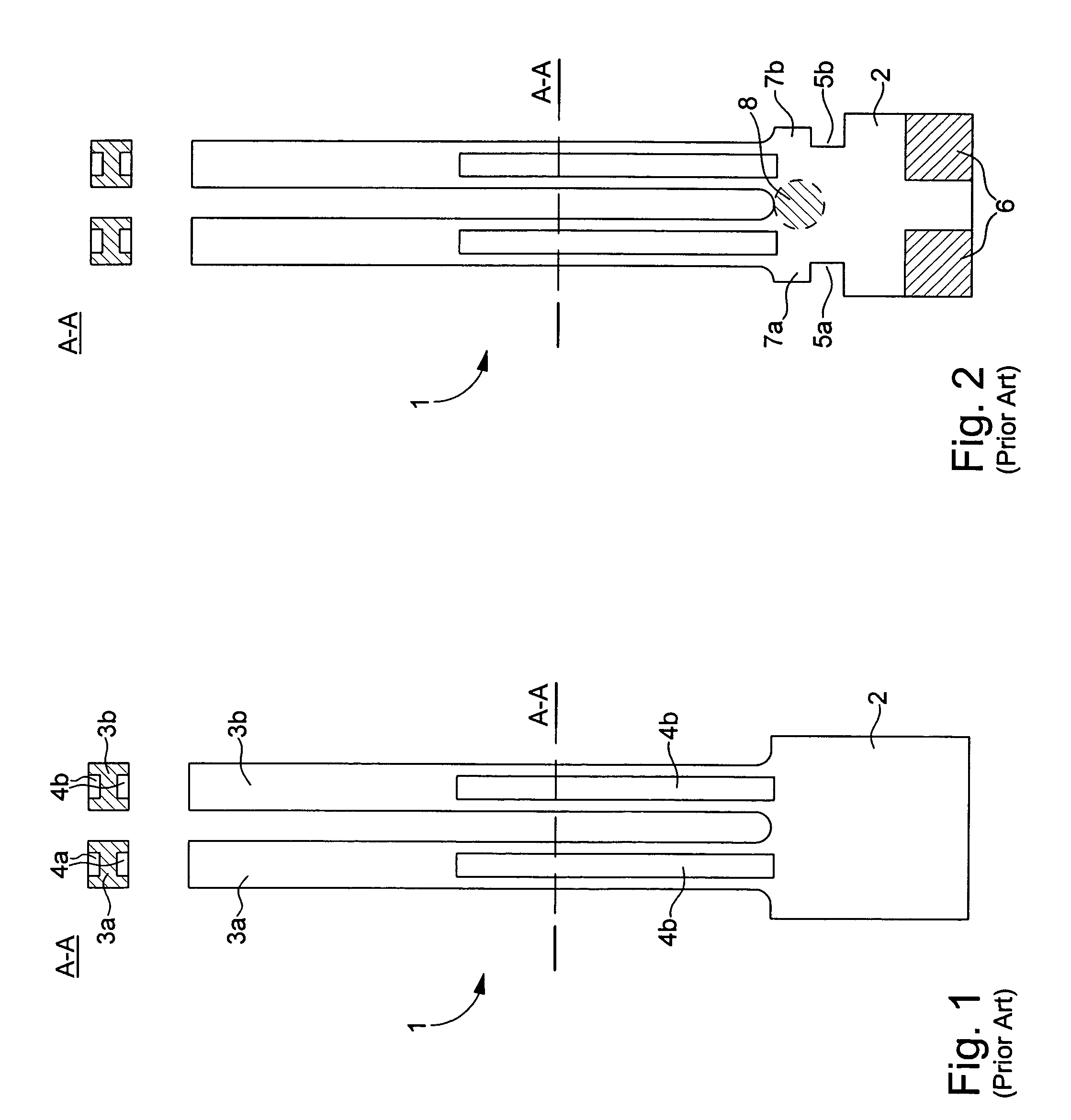 Quartz resonator of small dimensions