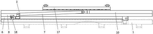 Hydraulic loading and unloading system and automatic obstacle erecting vehicle