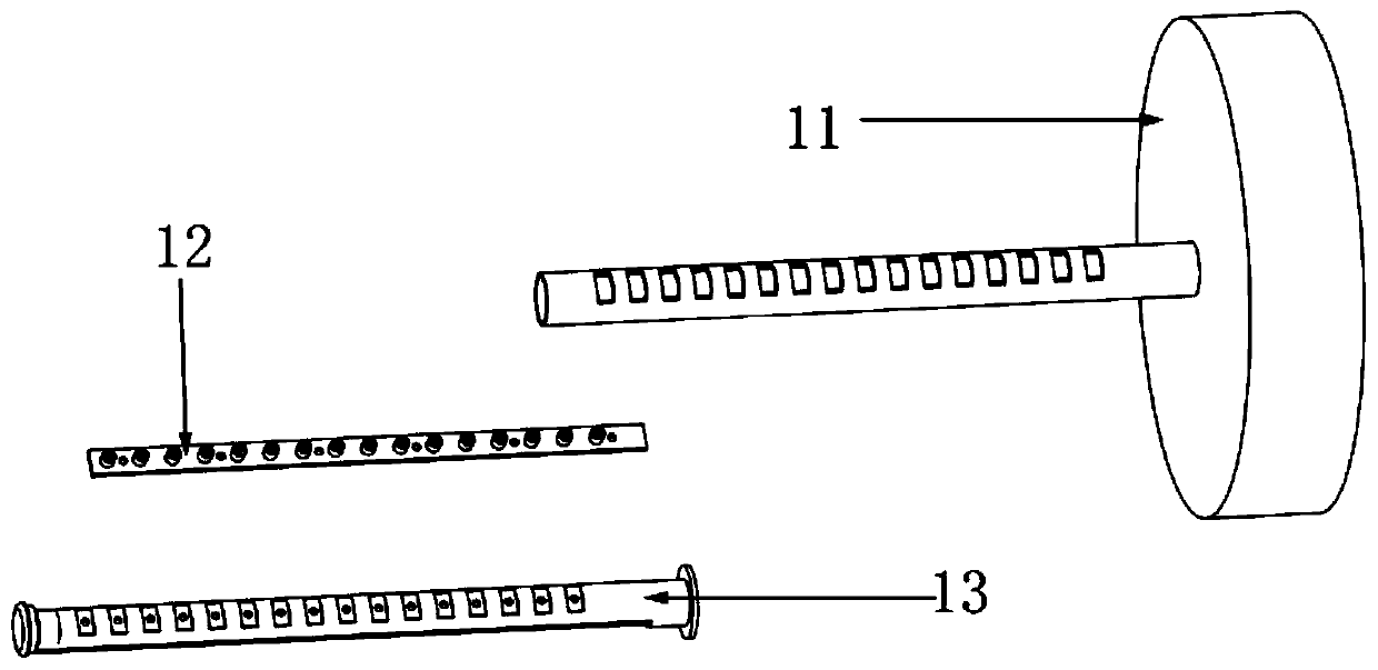 Separable hanging lamp