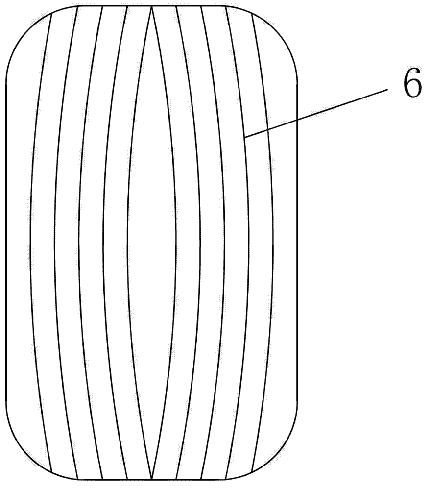 Rubber air spring for high-speed railway