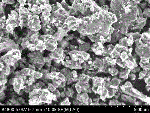 Preparation method of light-induced phase transition storage powdery material lamda-Ti3O5