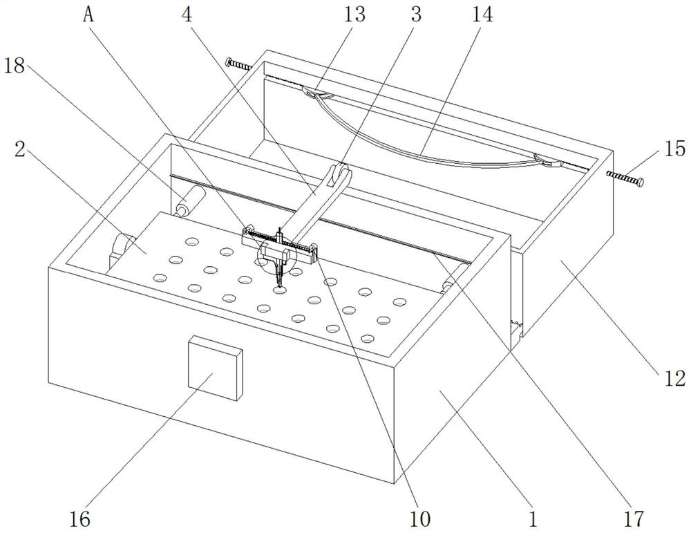 Quick strutting device for silk reeling and strutting method