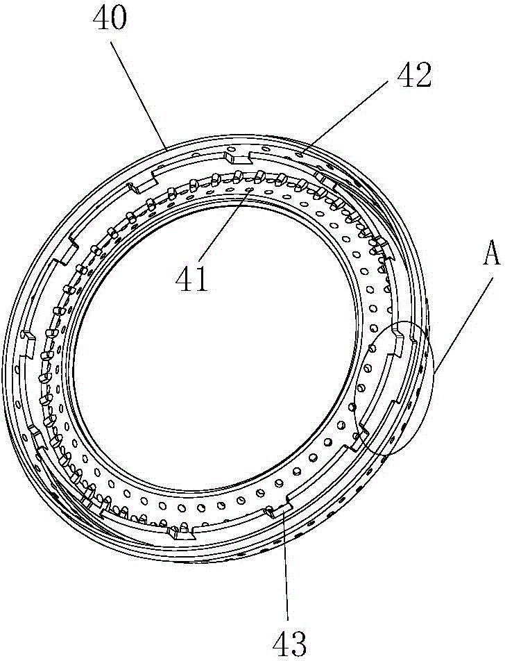 Combustor and gas stove provided with same