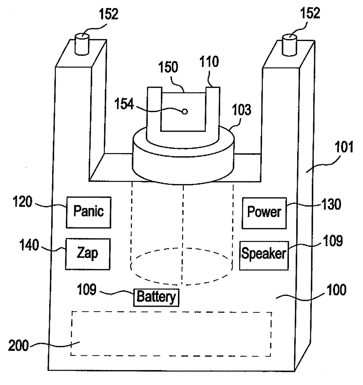 Wireless personal safety device