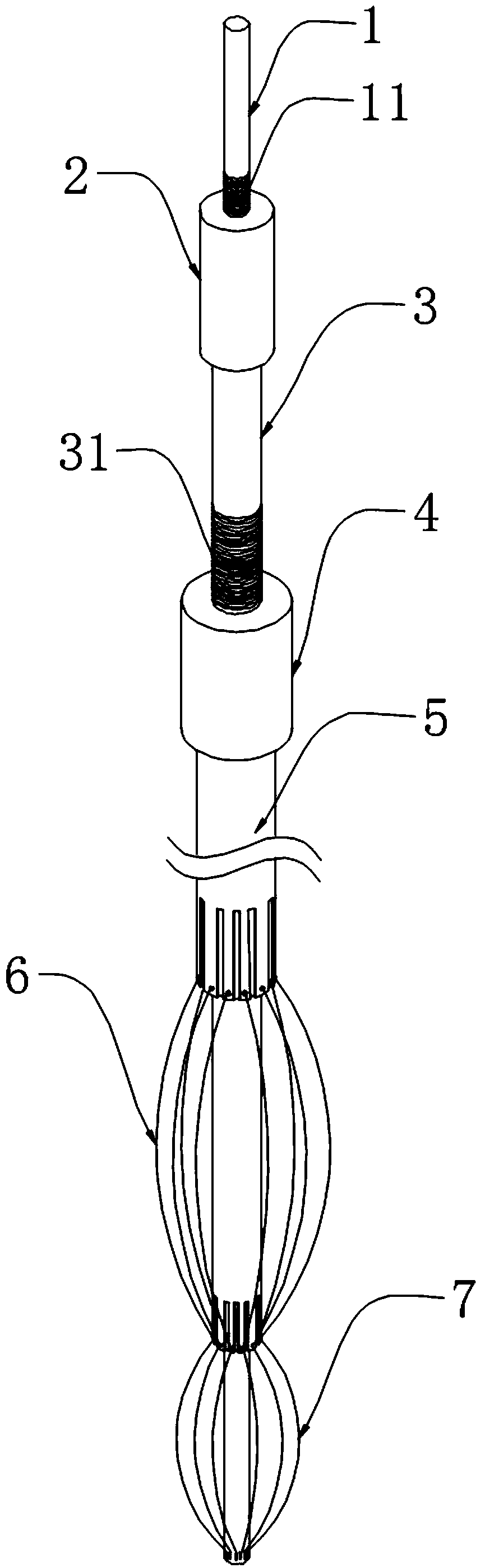 Film-covered stent expander