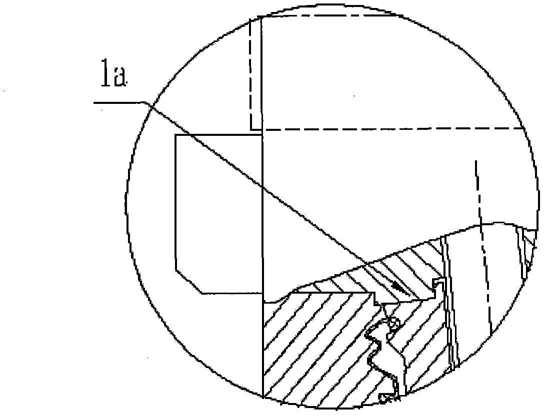 Bracket-free floating air pressure caliper disc brake