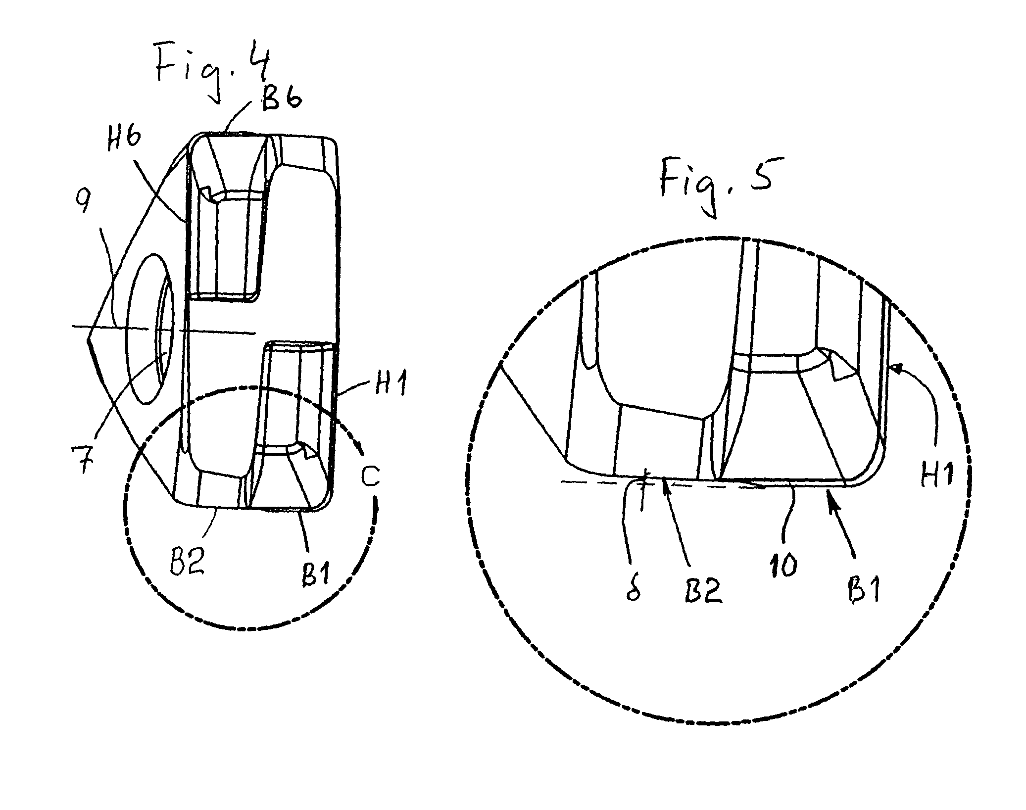 Cutting insert and tool for chip removing machining