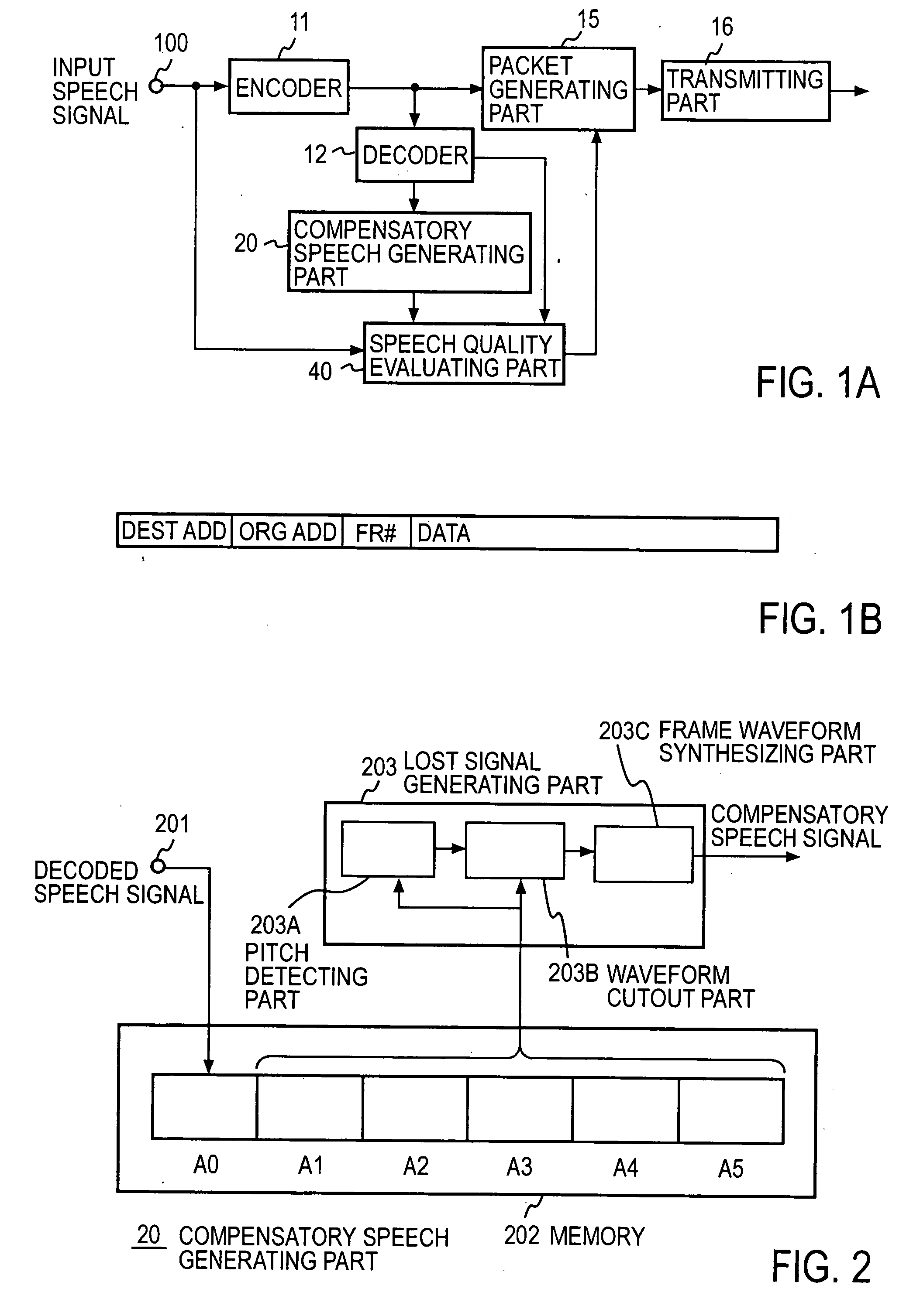 Sound packet transmitting method, sound packet transmitting apparatus, sound packet transmitting program, and recording medium in which that program has been recorded