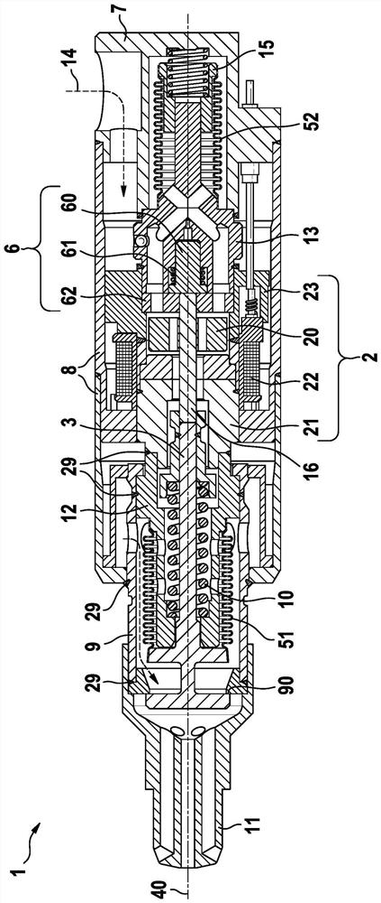 Gas injector for injecting gas fuel