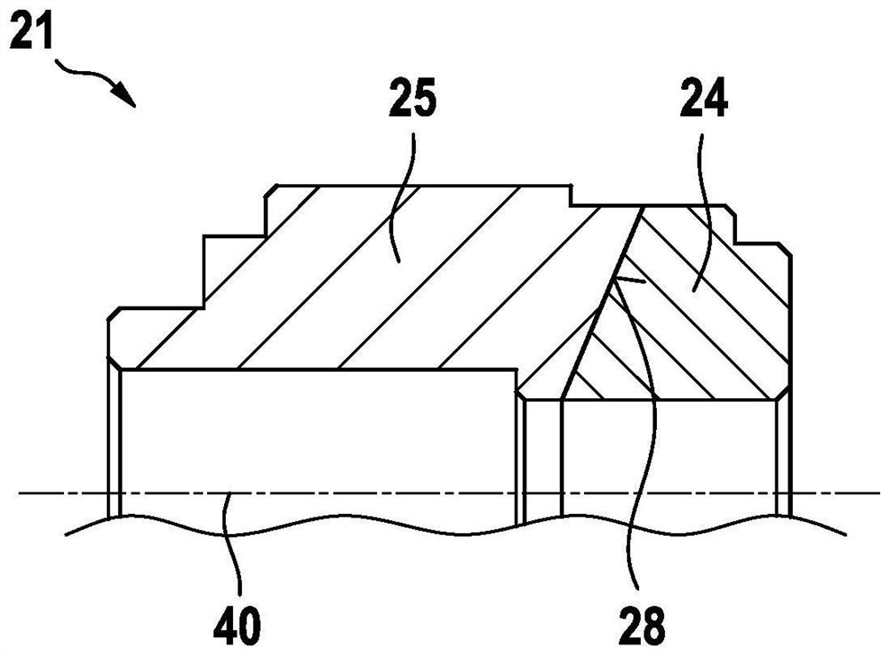 Gas injector for injecting gas fuel