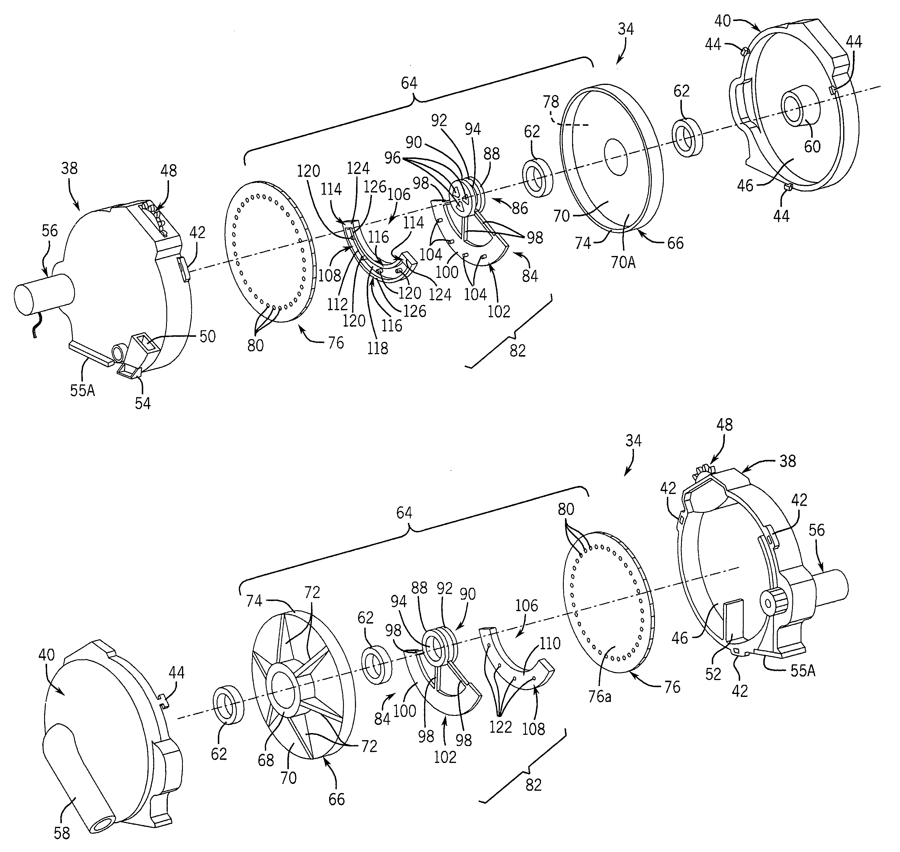 Low torque and vacuum seed meter