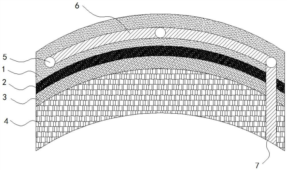 Construction method of prefabricated support structure for tunnels in alpine regions