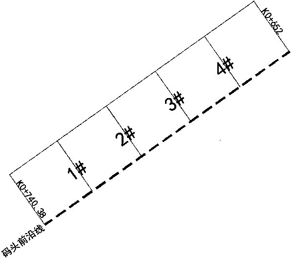 Sonar detecting bracket and caisson seam measuring method