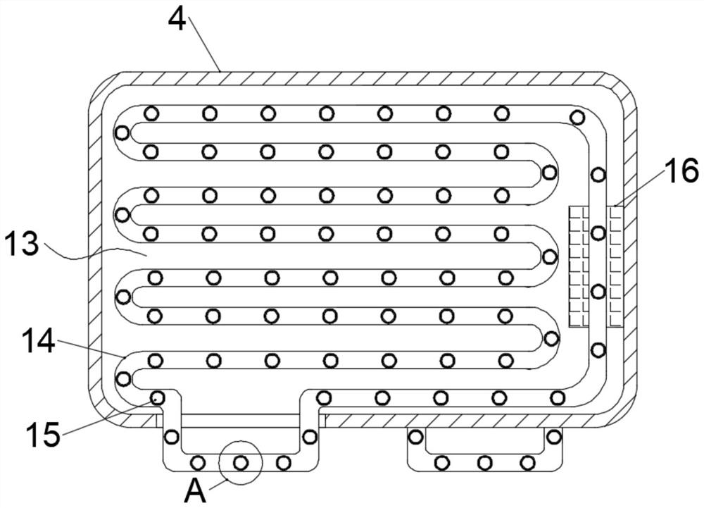 Blood sample storage device for blood sampling