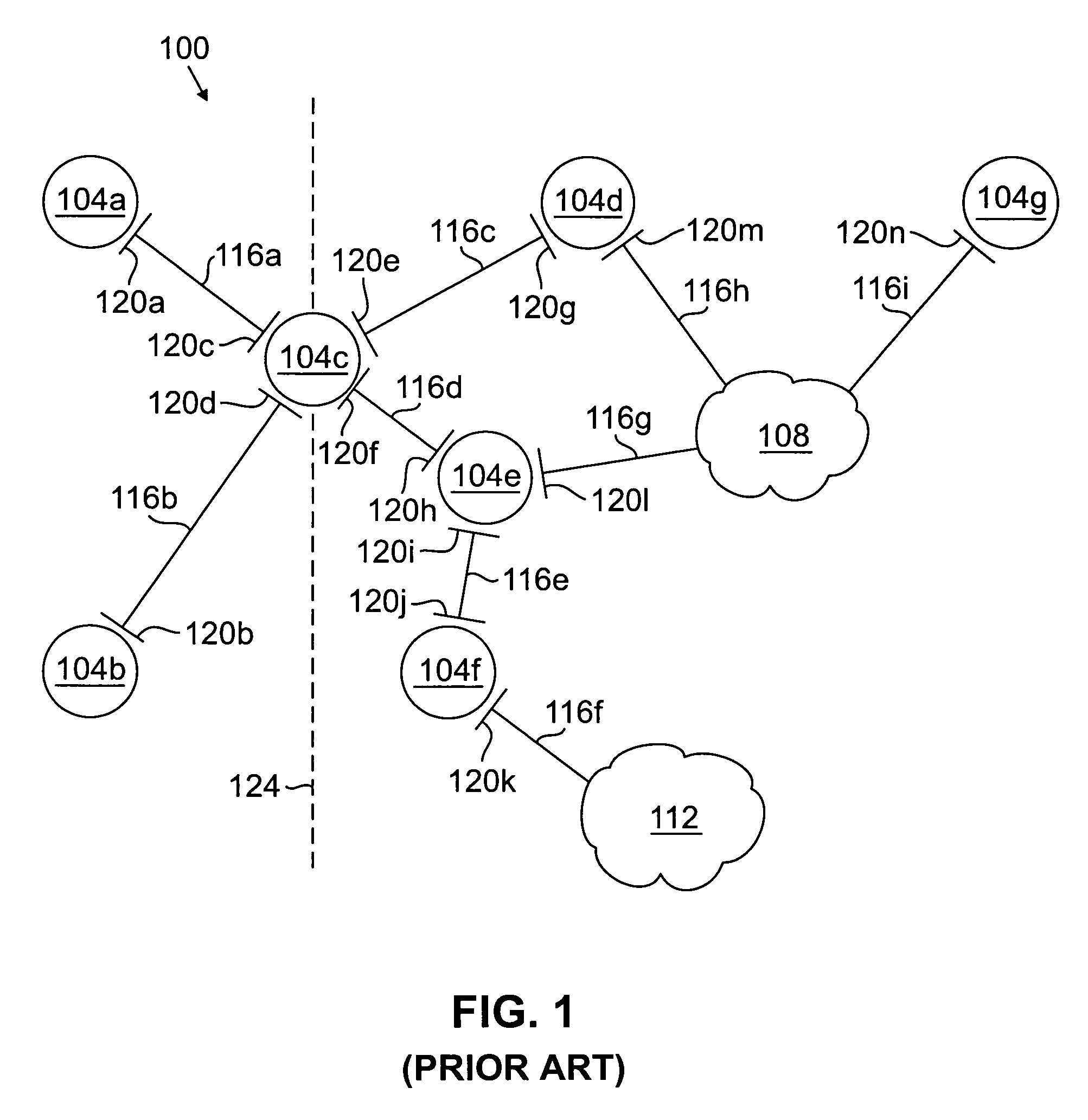 Topology discovery by partitioning multiple discovery techniques