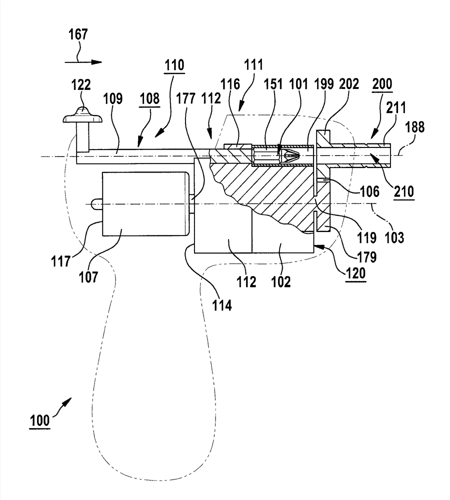 Hand power tool having a drum-type tool change magazine