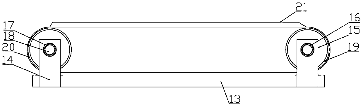 Sludge incineration heat collection and recycling device