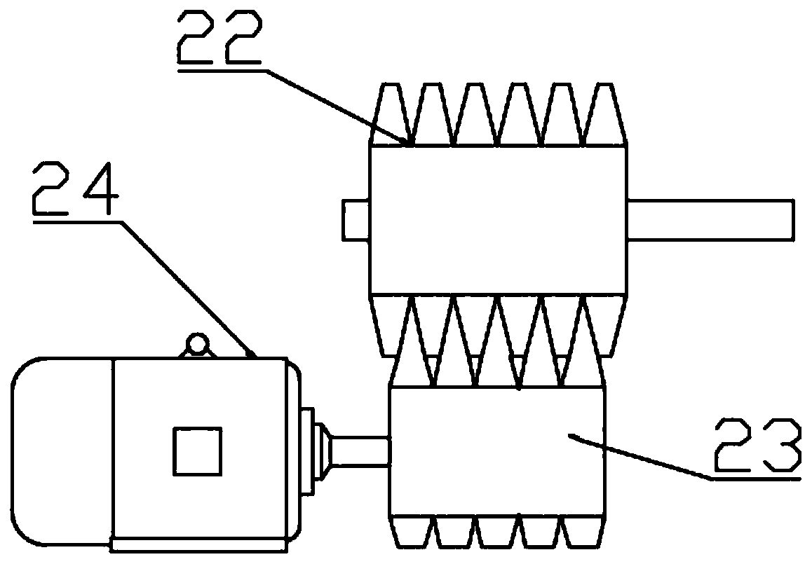 Sludge incineration heat collection and recycling device