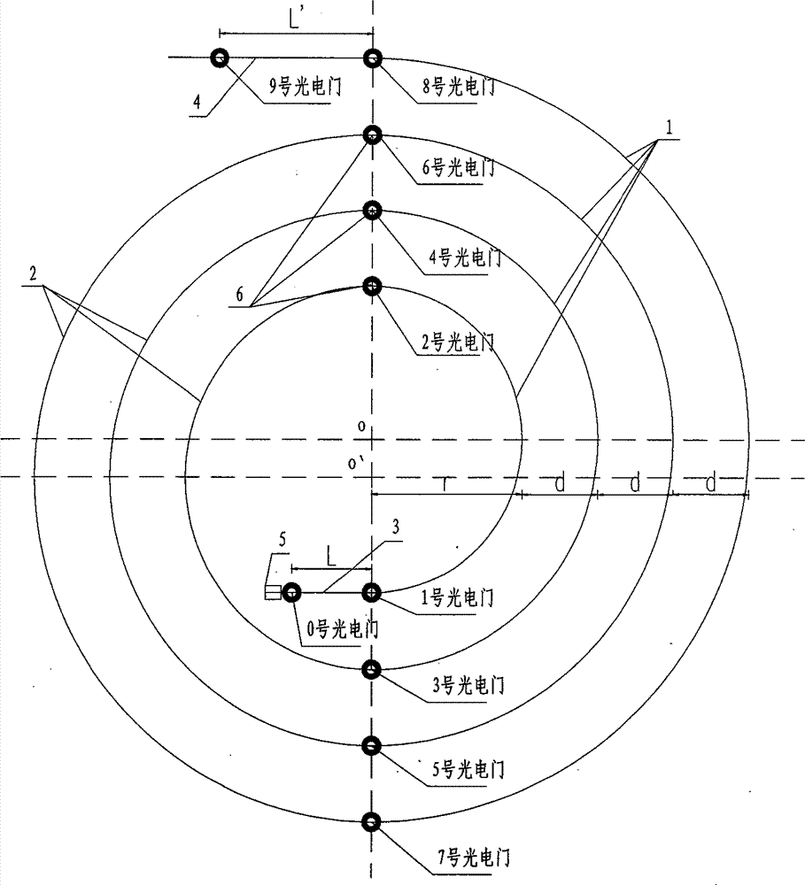 Rigid rotation experimental apparatus for spiral air tracks