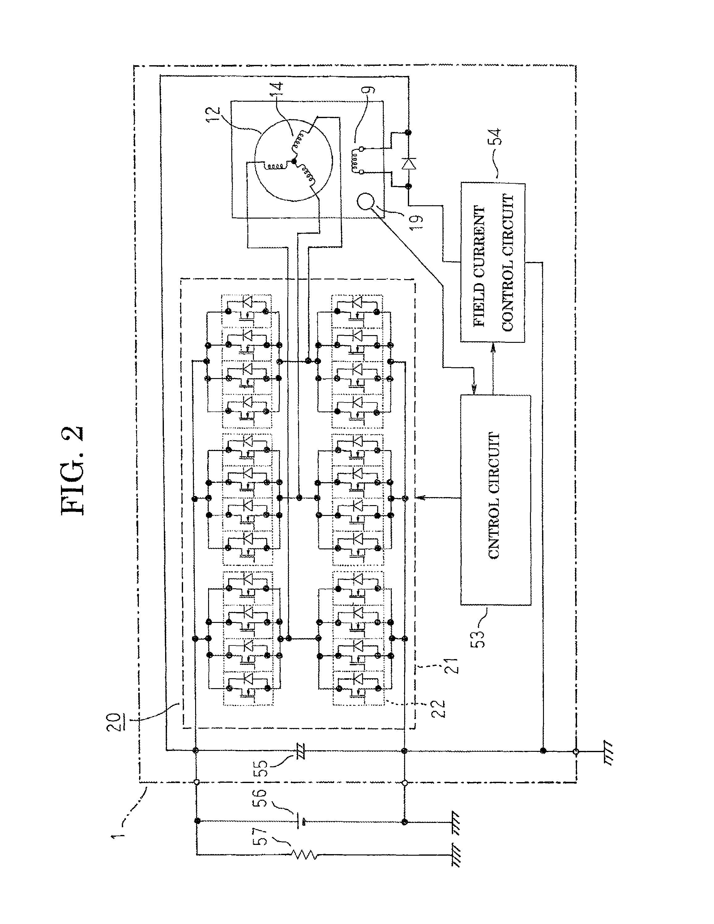 Automotive dynamoelectric machine