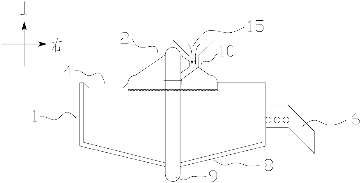 Uniform external stain coating device for food processing