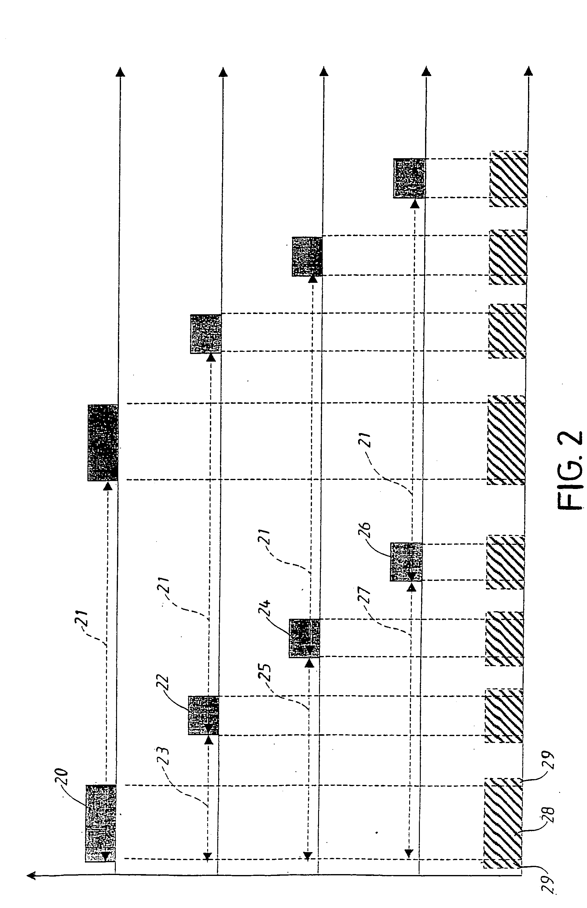 Electronic demarcating system