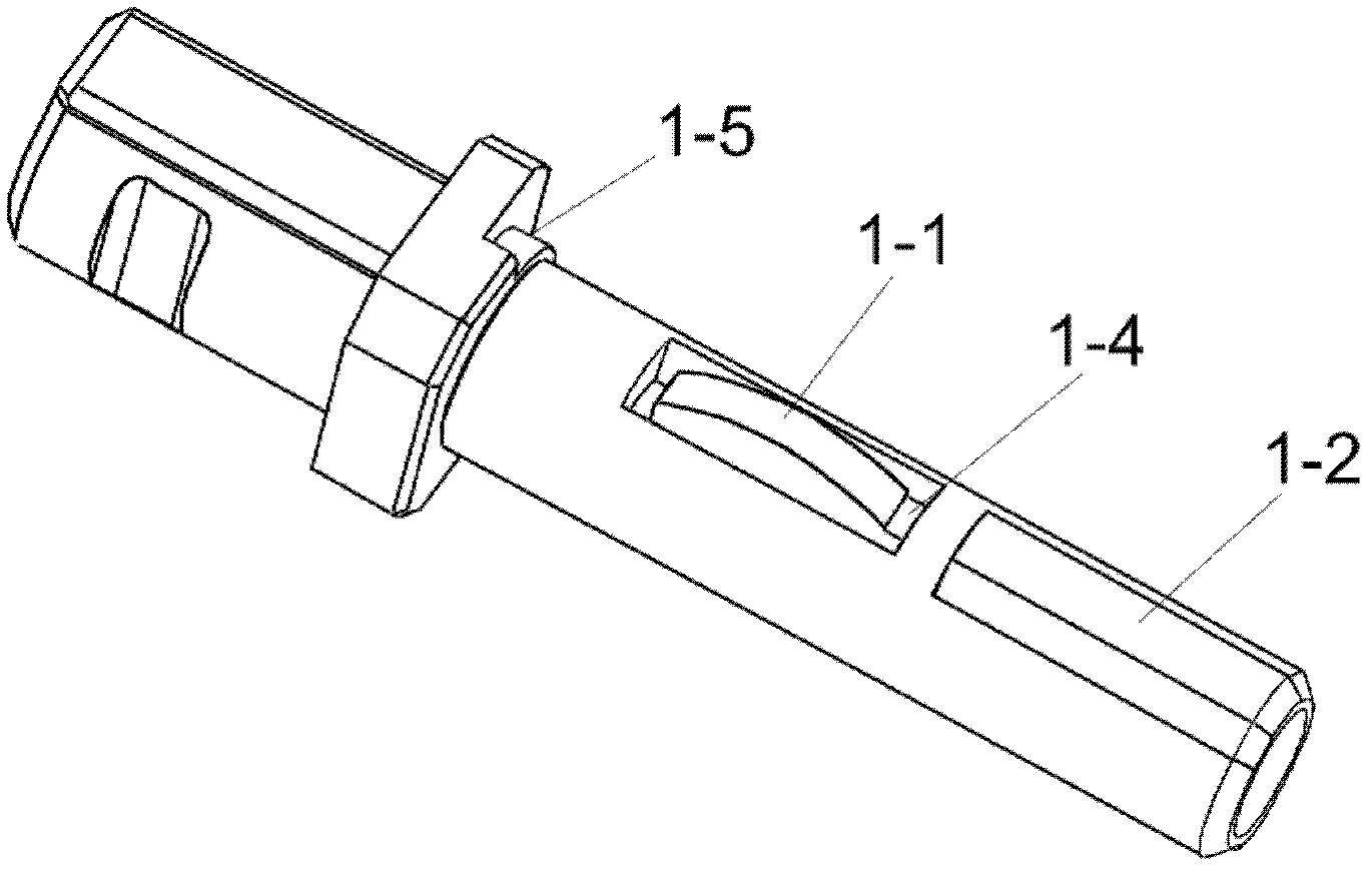 Outer skin fastening device for small optical cable