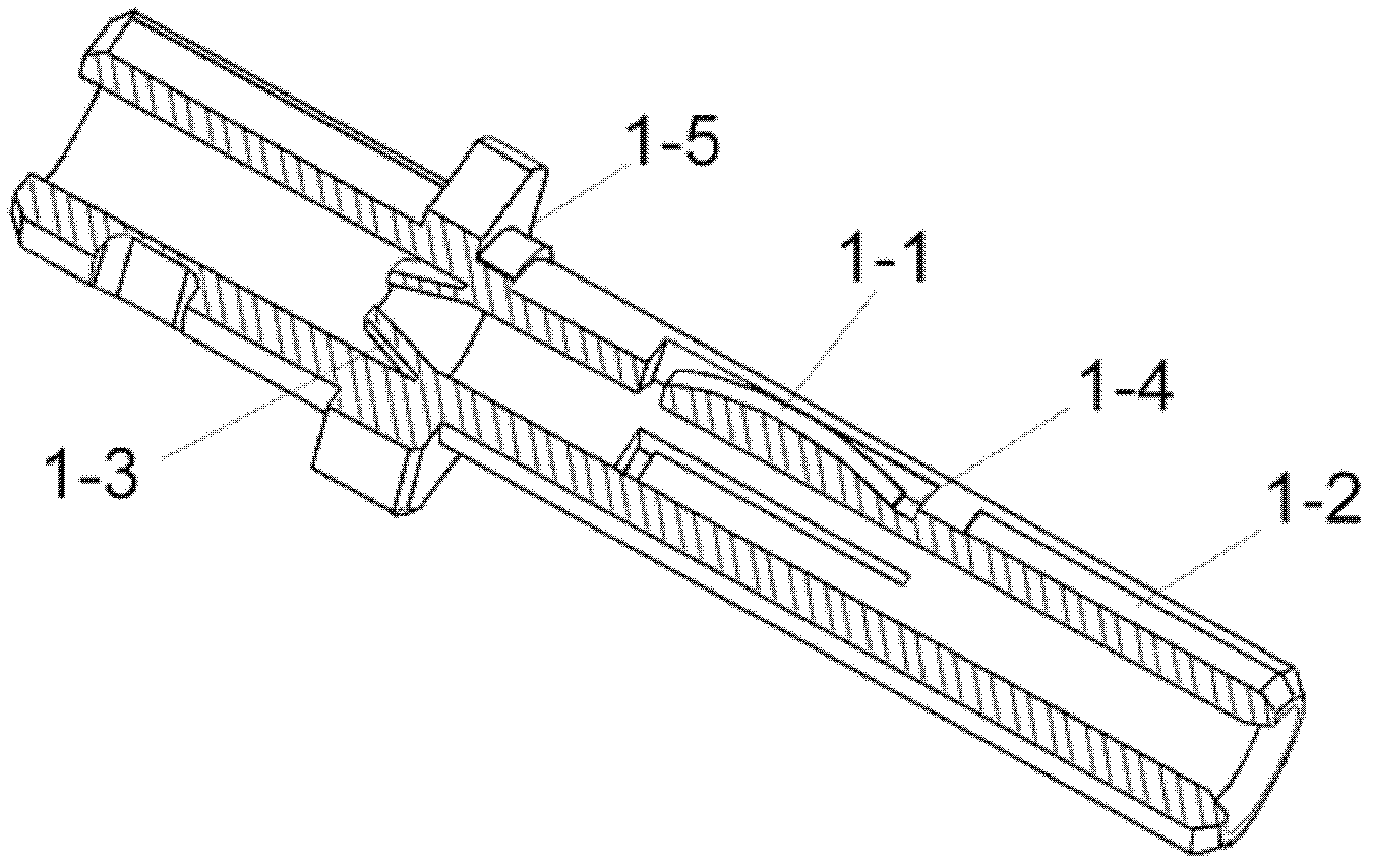 Outer skin fastening device for small optical cable