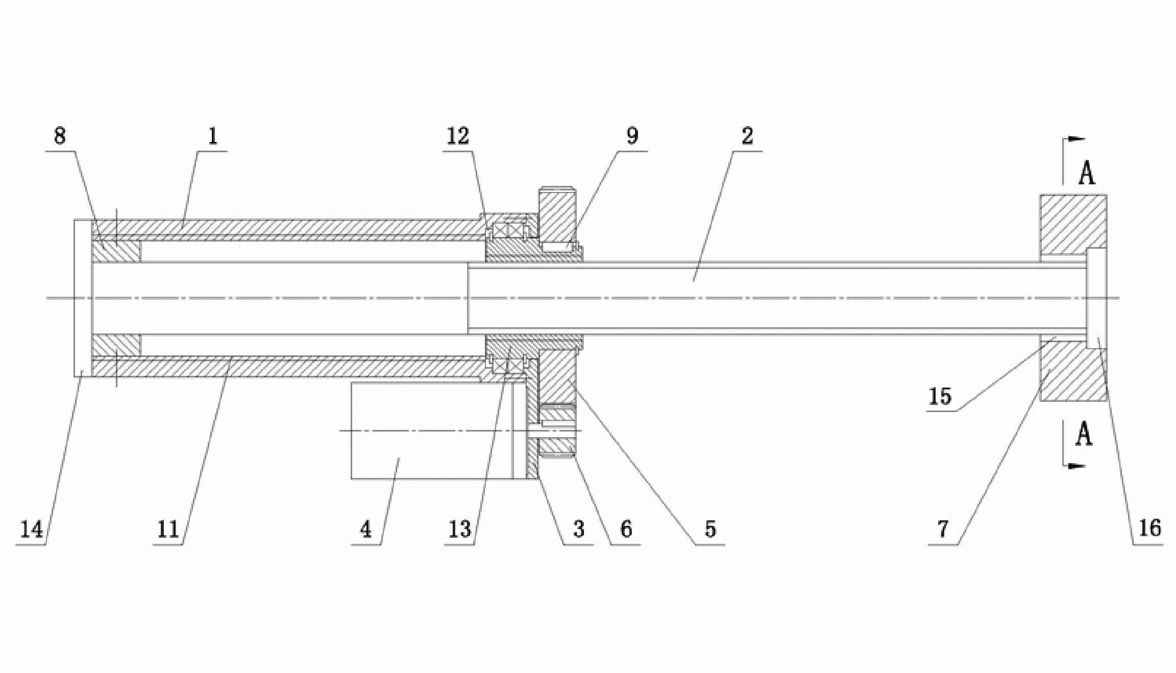 Screw thread shearing type collision energy-absorbing device for vehicles