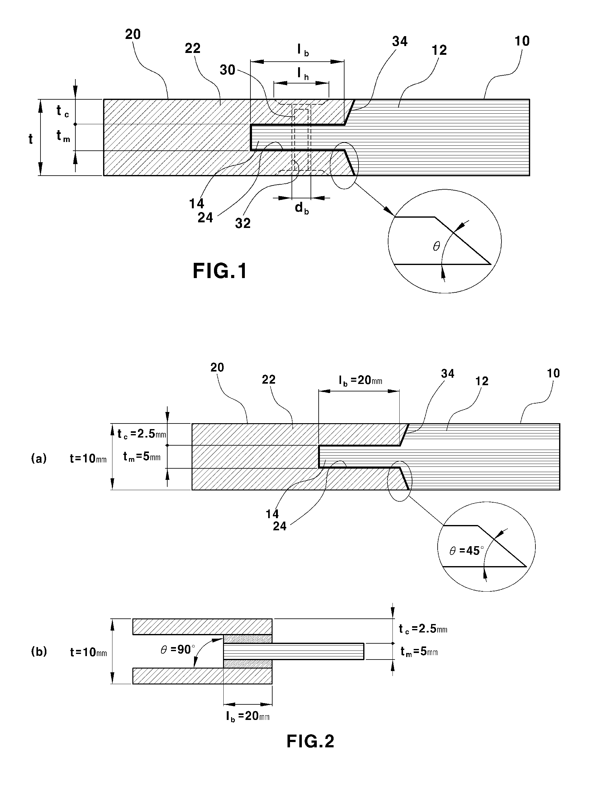 Device and method for joining a composite and metallic material