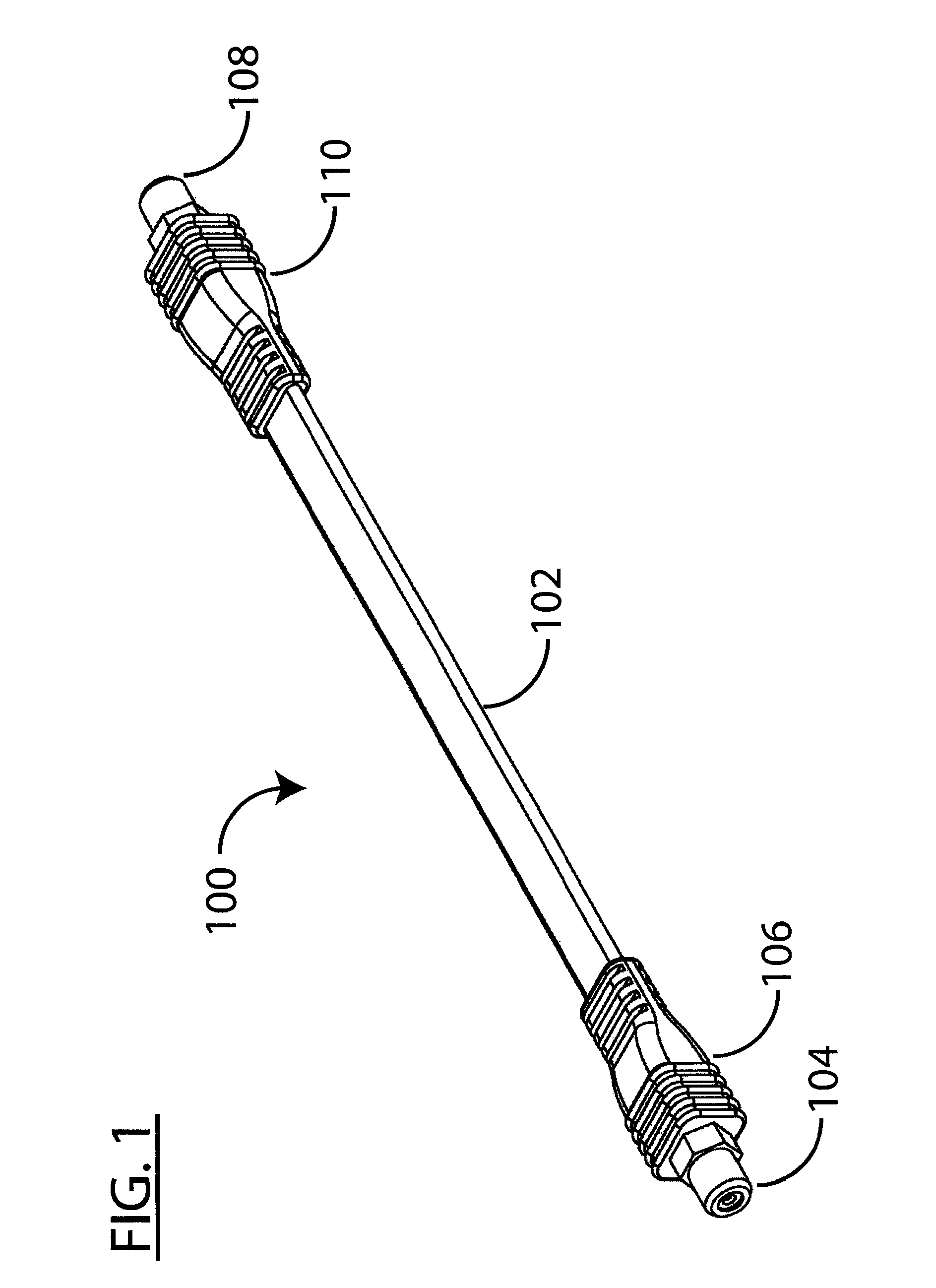 Protected coaxial cable