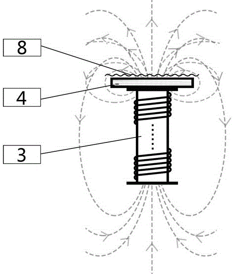 Glass coating wire detector