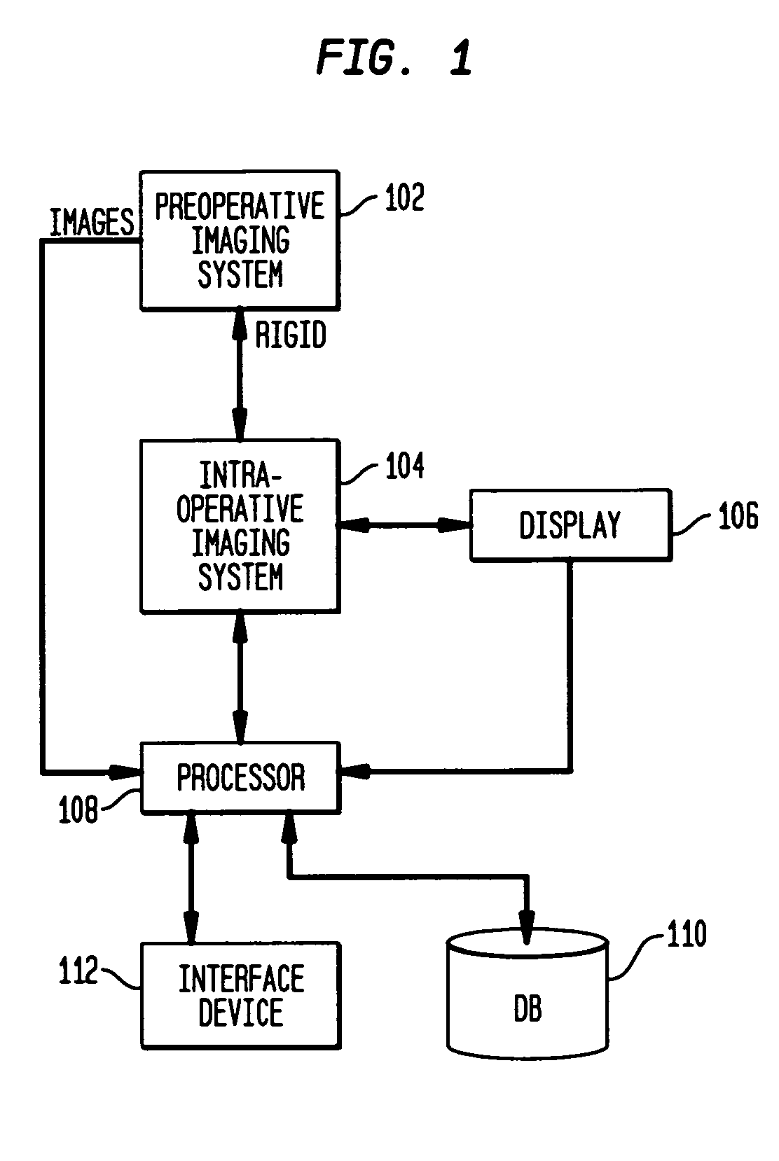 Method and system for registering pre-procedural images with intra-procedural images using a pre-computed knowledge base