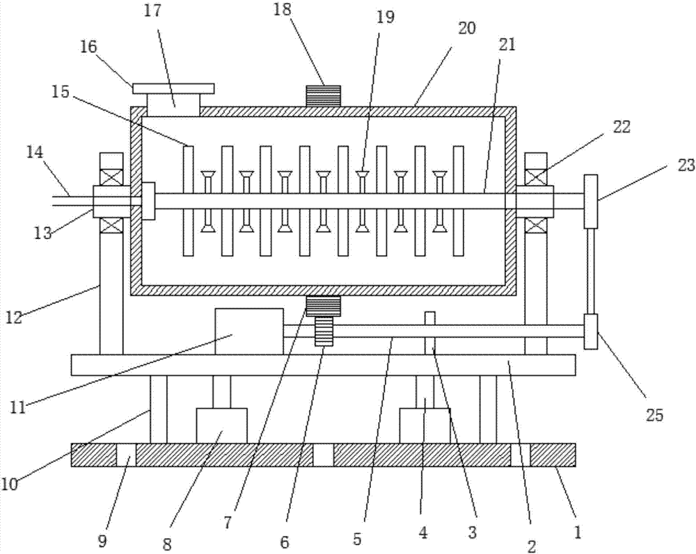 Ex-situ contaminated soil remediation treatment device