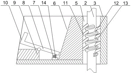 Electrotherapy device fixing bracket