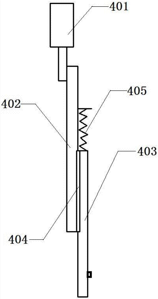 Semitrailer with turning protection device