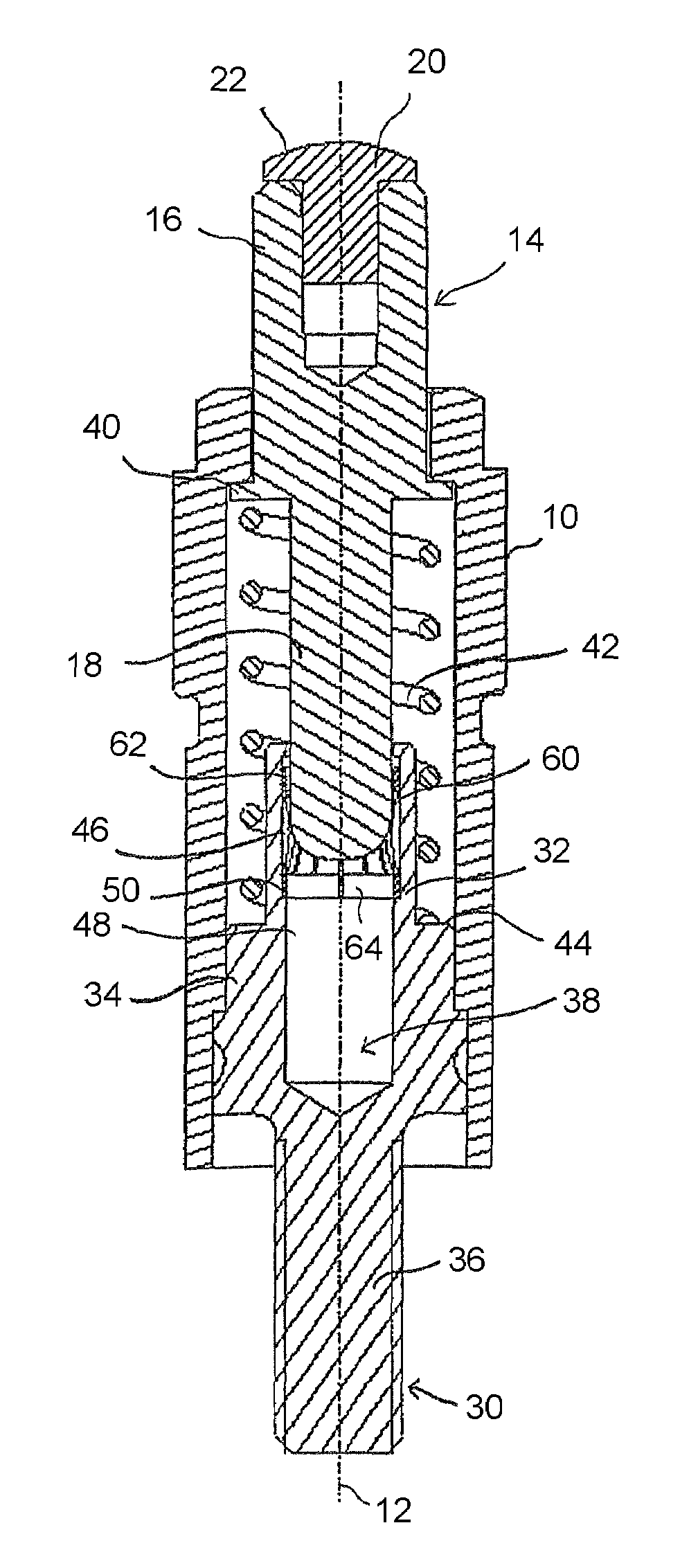 Electrical pressure contact