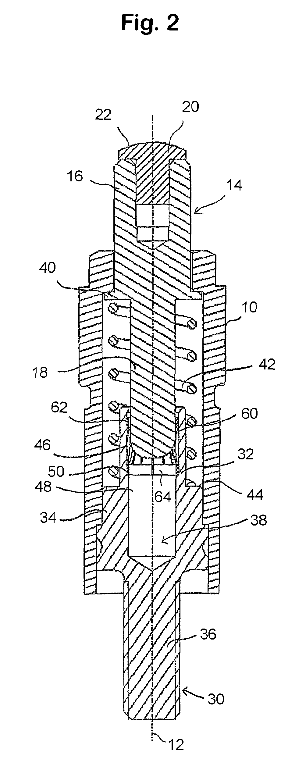 Electrical pressure contact