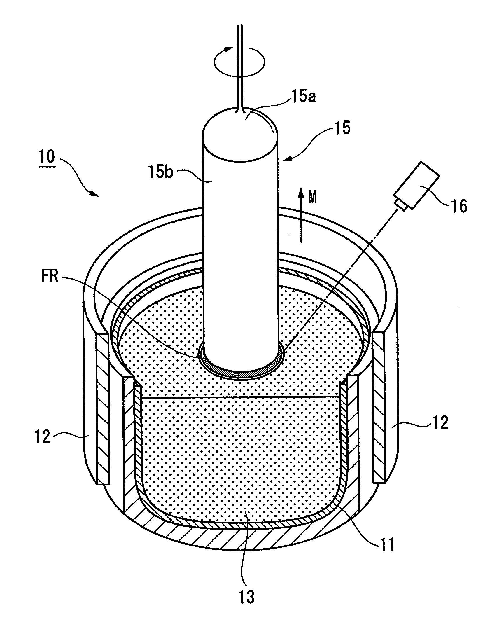 Silicon single crystal pulling method