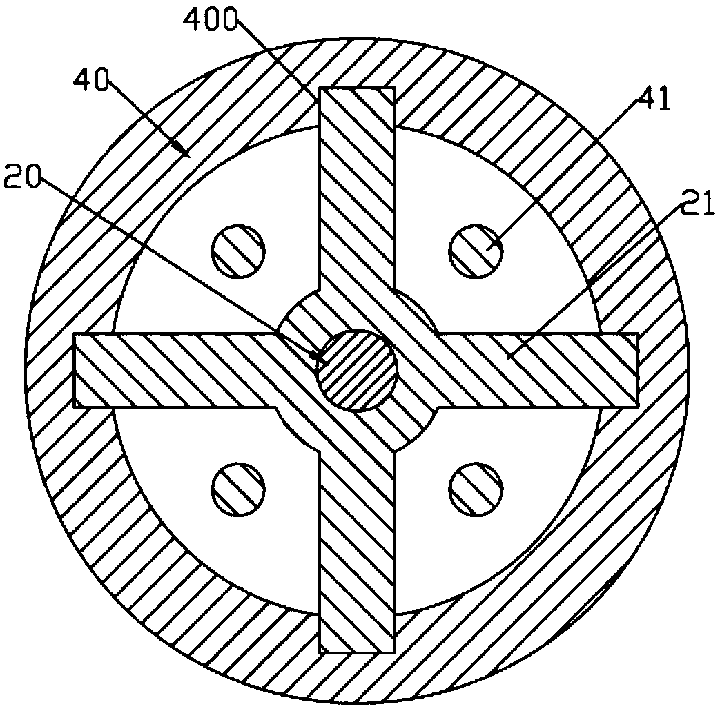 Yarn guiding roller which is connected through rotary insertion and is for textile printing and dyeing machine