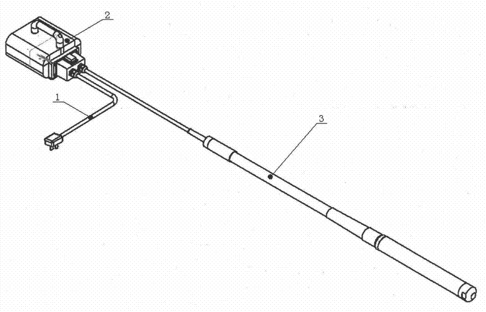 Rechargeable motor internally-inserted concrete vibrator and running control method thereof