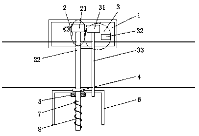 Screw anchor mounted suction barrel foundation