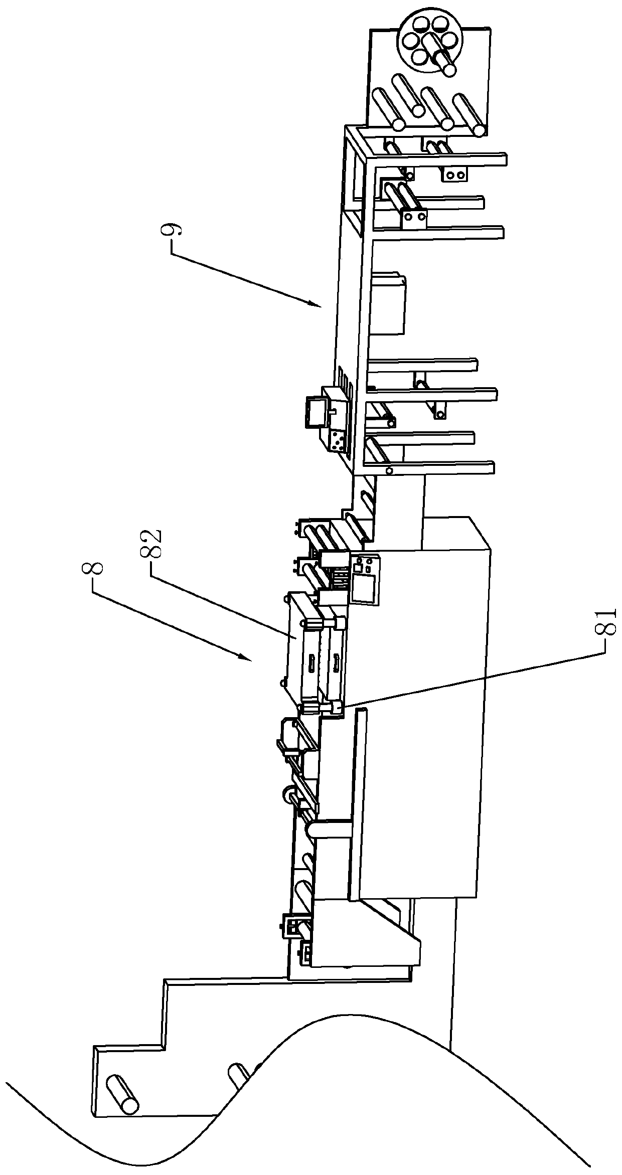 Label production line and technology for producing label