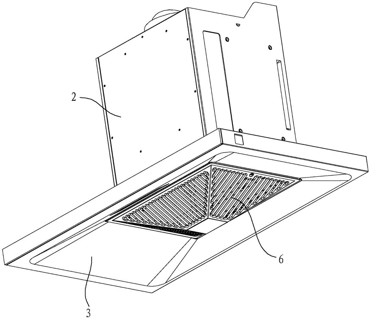 Intelligent extractor hood and control method thereof