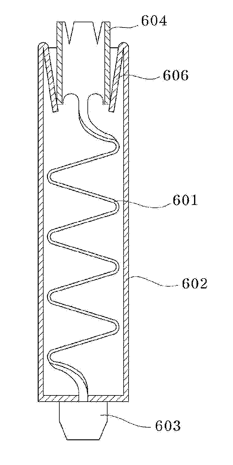 Flat plate folding type coil spring, pogo pin using the same, and manufacturing method thereof