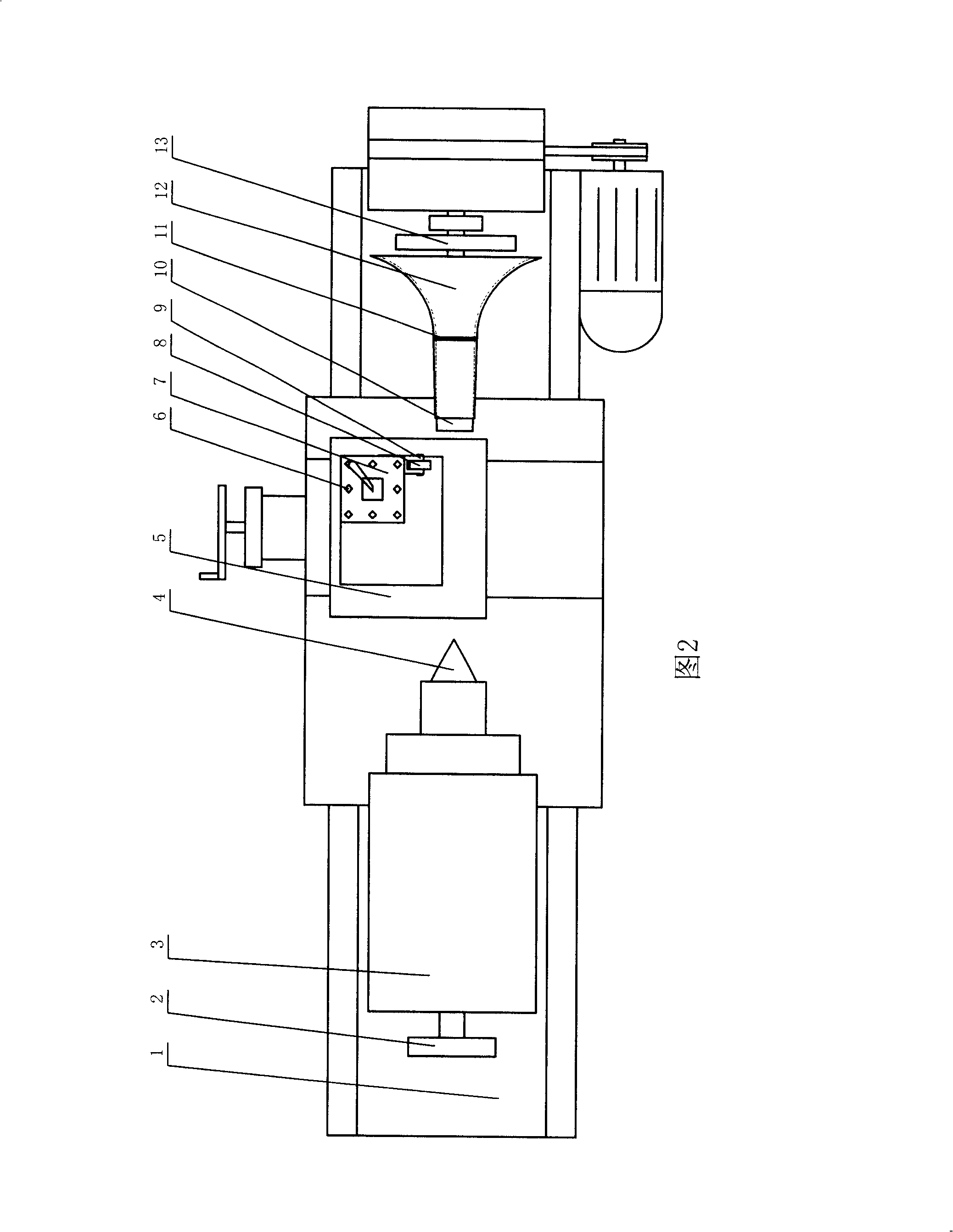 Planishing method for tube number soldering opening