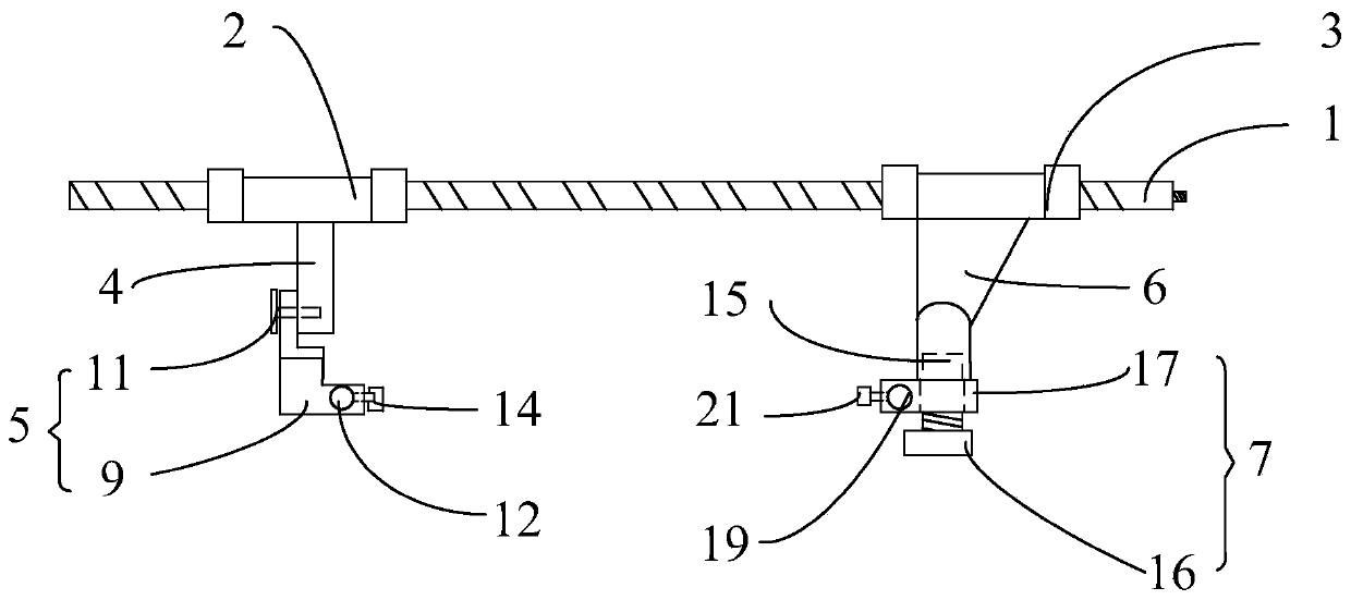 External fixator for pelvic fracture