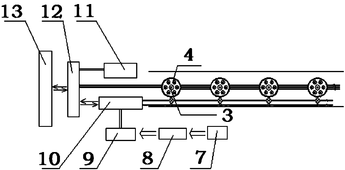 Decorative lamp and decorative lamp illuminating system containing same