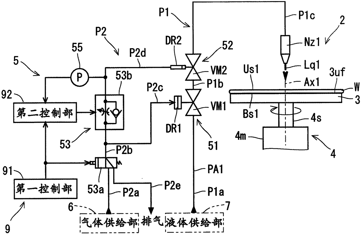 Substrate processing apparatus, control method therefor, and computer readable storage medium